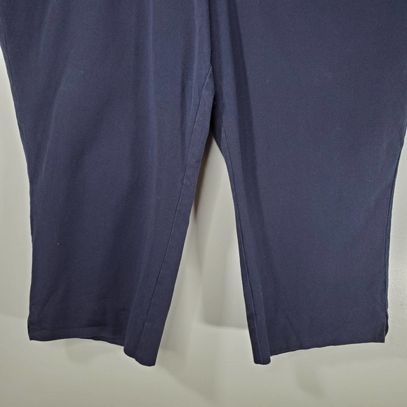 Lane Bryant The Allie Cropped Slacks Navy Size 28 - Picture 3 of 11